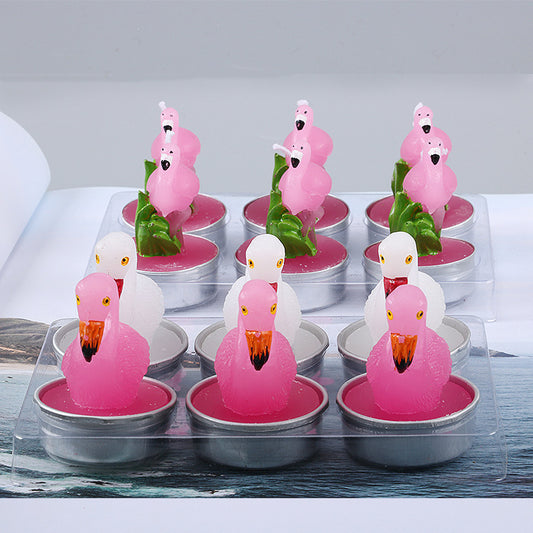 Flamingo Candles