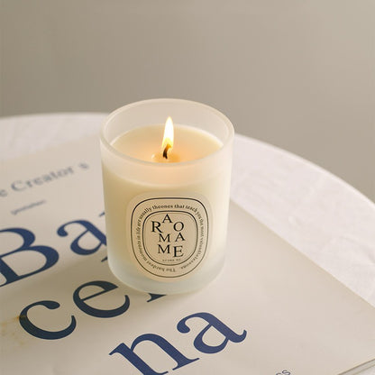 Frosted Cup Aromatherapy Candle - Various Scents
