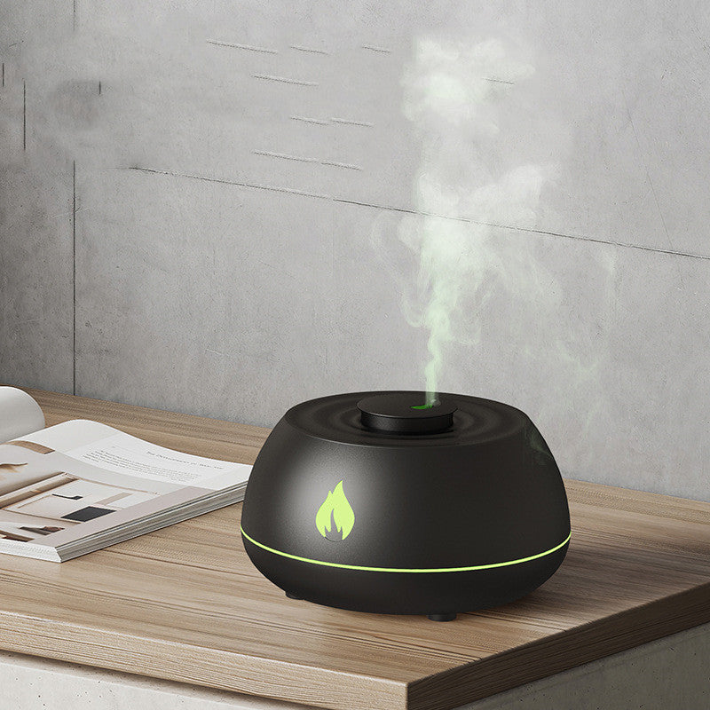 Flame Aromatherapy USB Diffuser 7 Colors 130ML