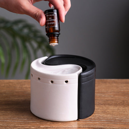 Black And White Ceramic Aromatherapy