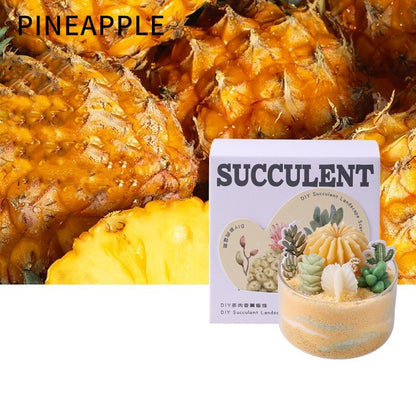 Aromatherapy Candle Succulent Plant Cactus